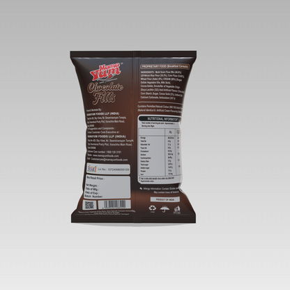 MamaYum Breakfast Cereals - Choco Fills Rs.10 Pouch (20G Pouch)(Pack of 20)